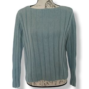 Eddie Bauer Light Aqua Blue XS Sweater